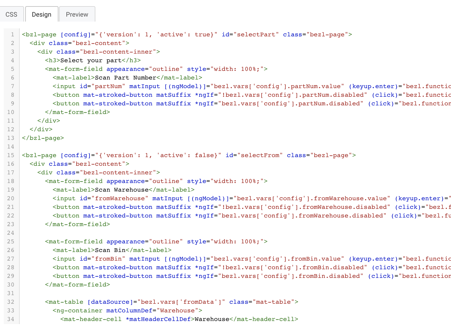 How can I build a bezl with multiple pages?